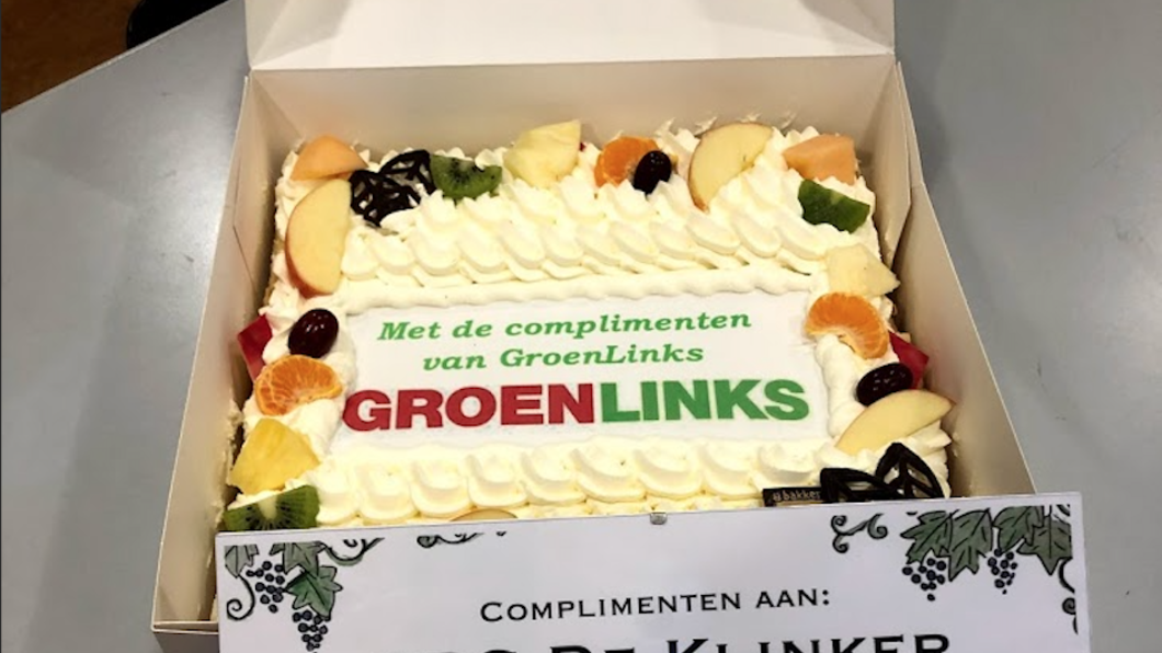 complimententaart De Klinker