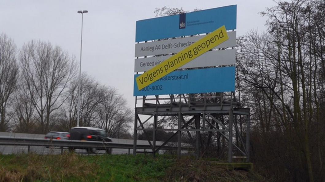 Opening A4 Delft - Schiedam Opening A4 Delft - Schiedam