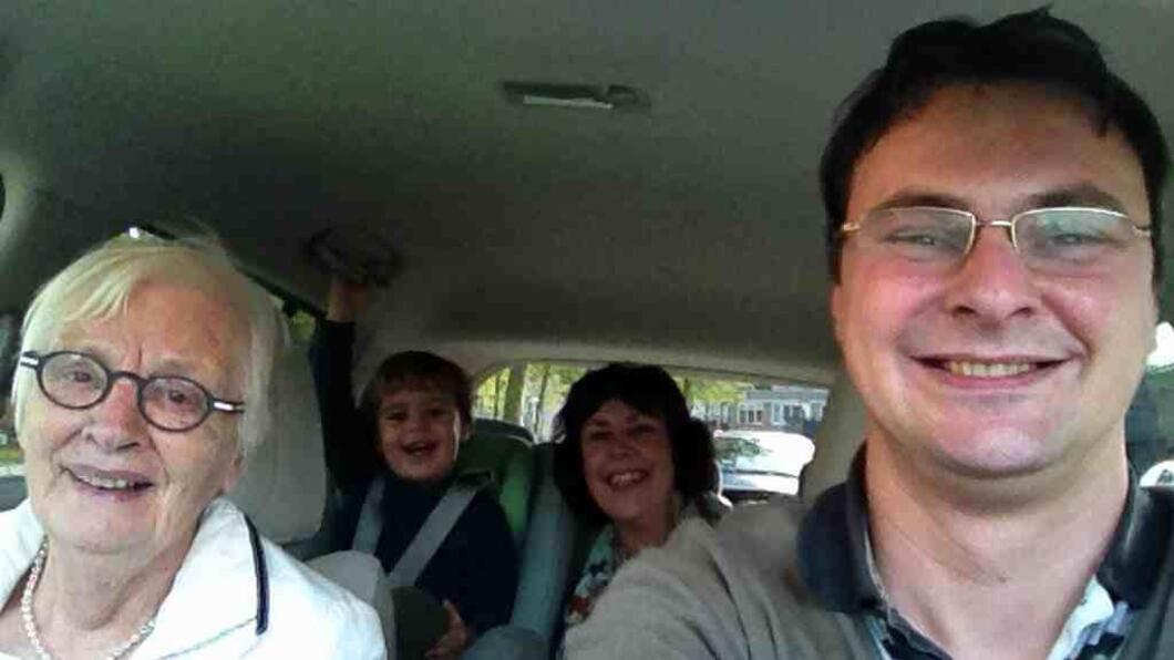 Proefrit van Jeroen Ooijevaar in elektrische auto
