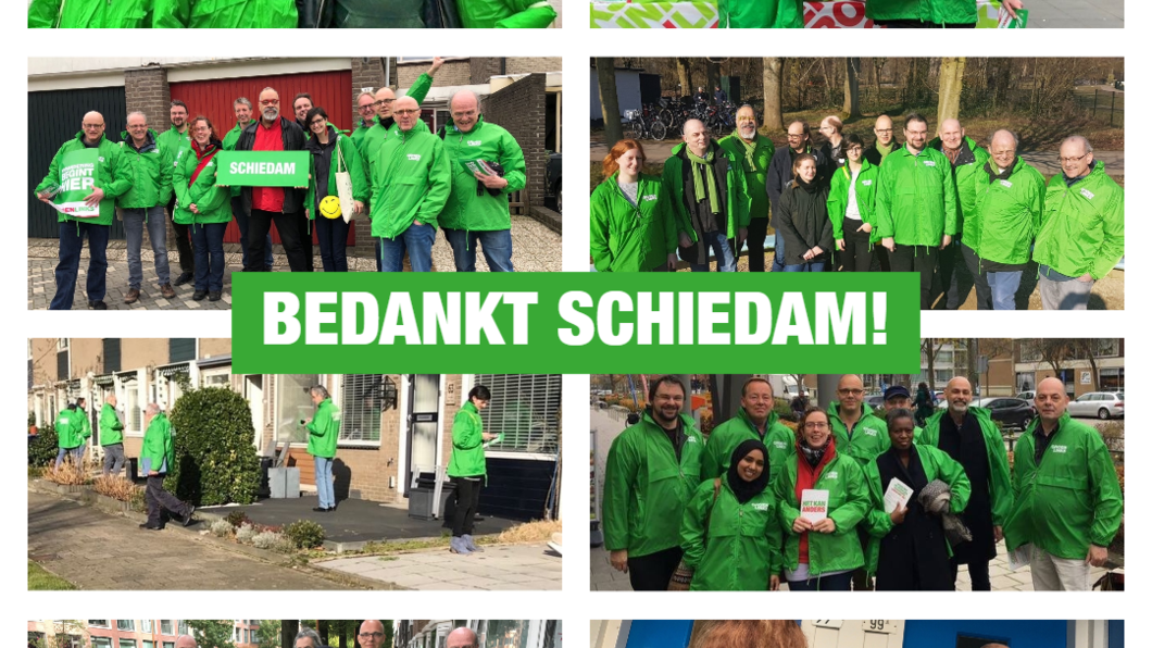 Bedankt Schiedam