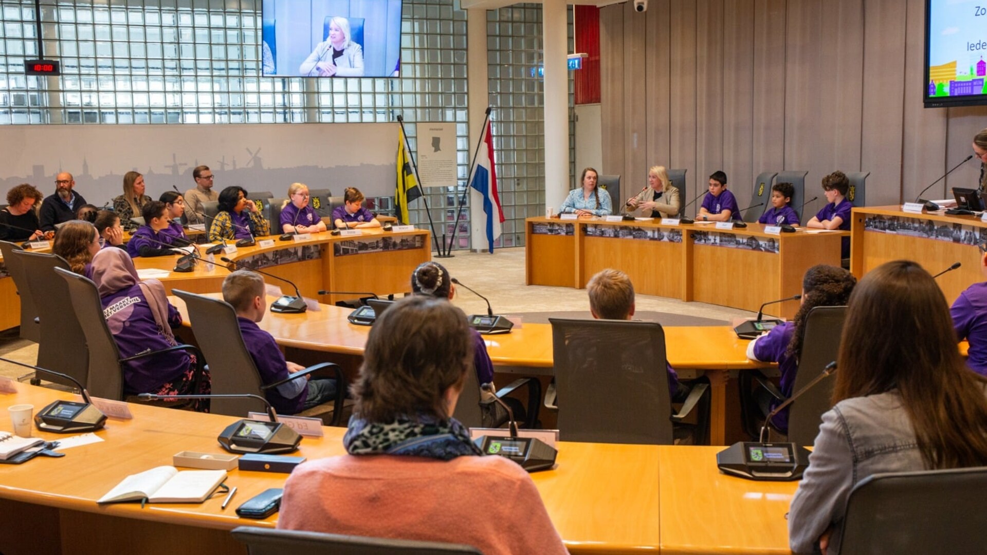 Gesprek met de Stad, Kindergemeenteraad 8 april 2022, Aleidazaal