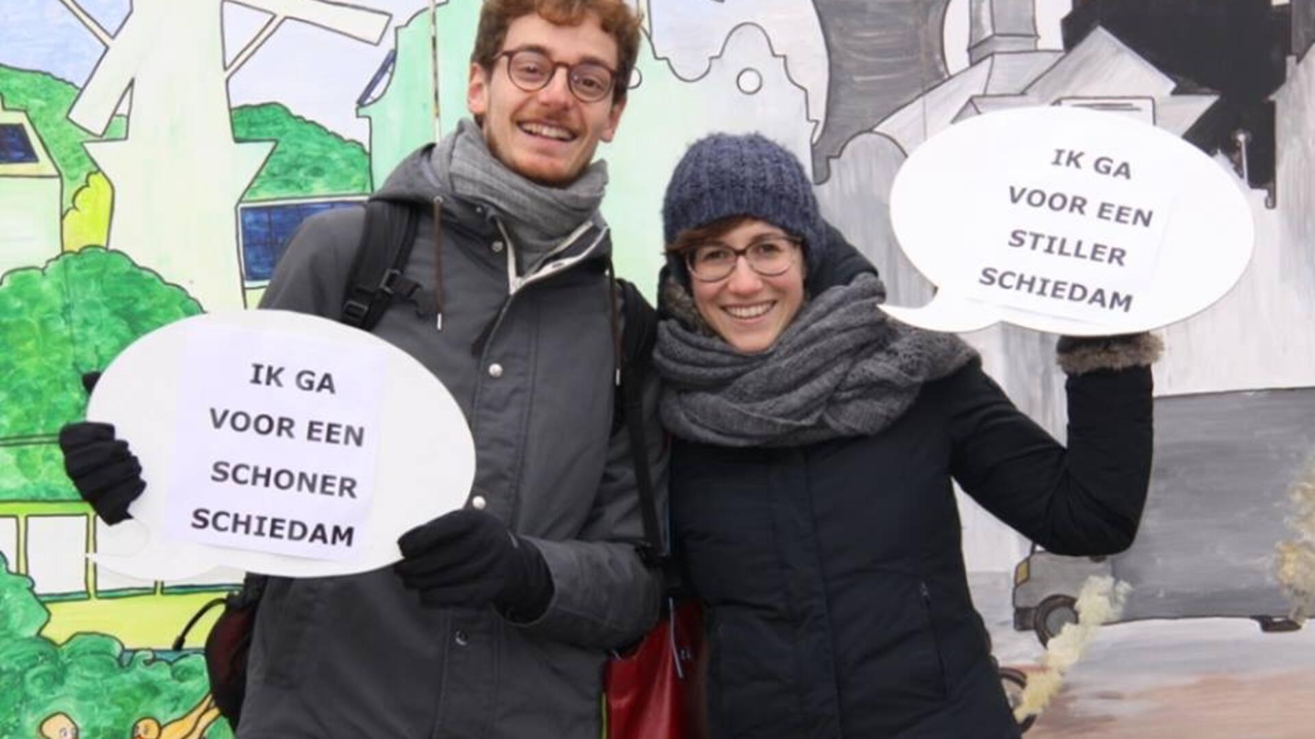 Schiedammers en hun #klimaatmoment