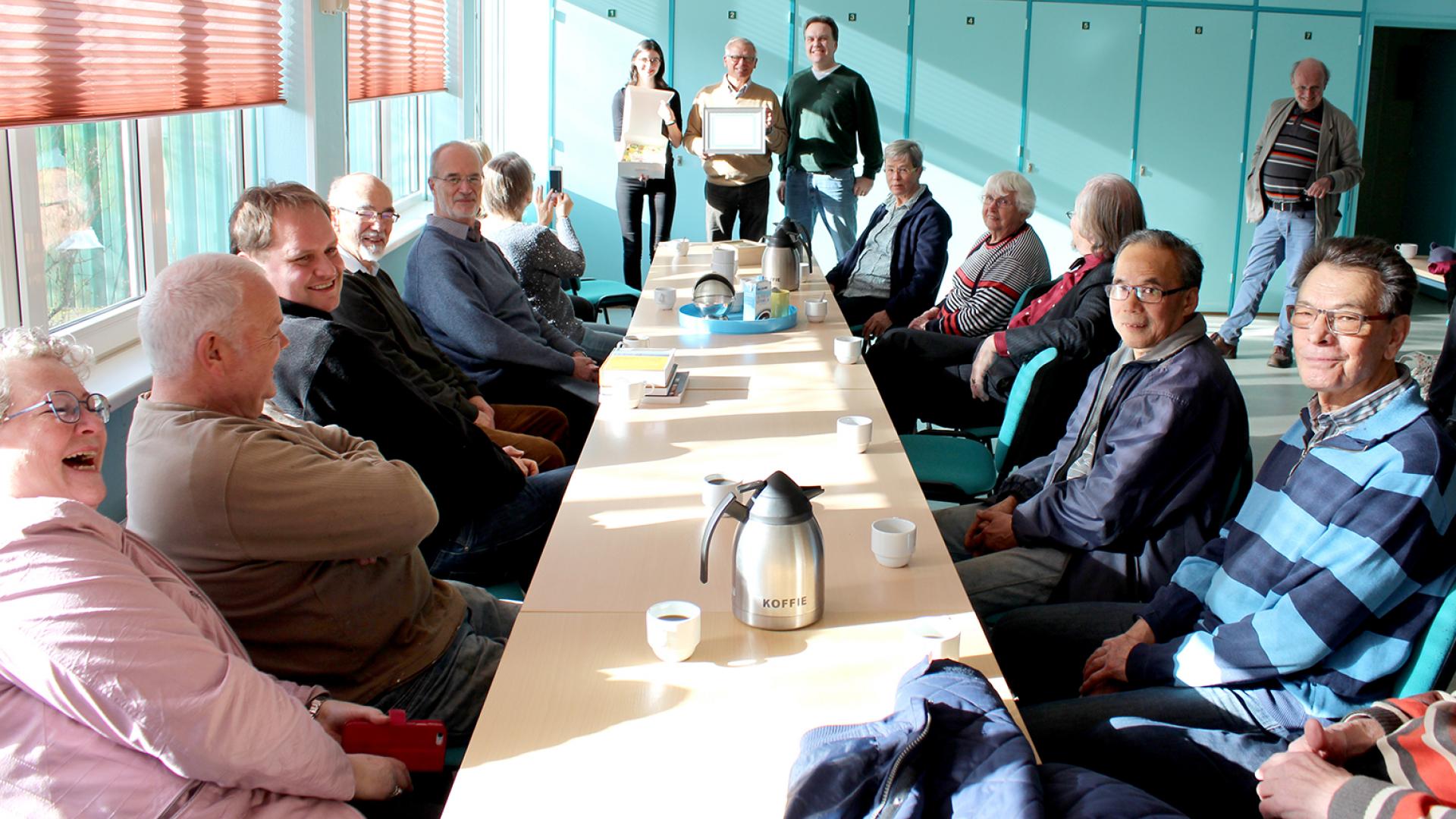 Vrijwilligers Natuurcentrum De Boshoek krijgen complimenten